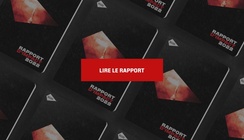 Cliquer sur l'image pour lire le rapport d'impact 2022 de Disclose