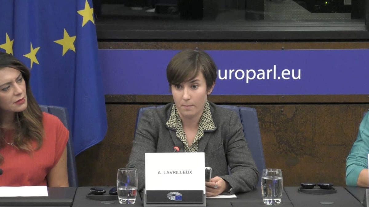 Ariane Lavrilleux au Parlement européen : « La France pousse pour l’espionnage des journalistes »