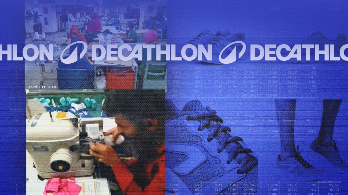 Decathlon, the hard labour textile factory in Bangladesh