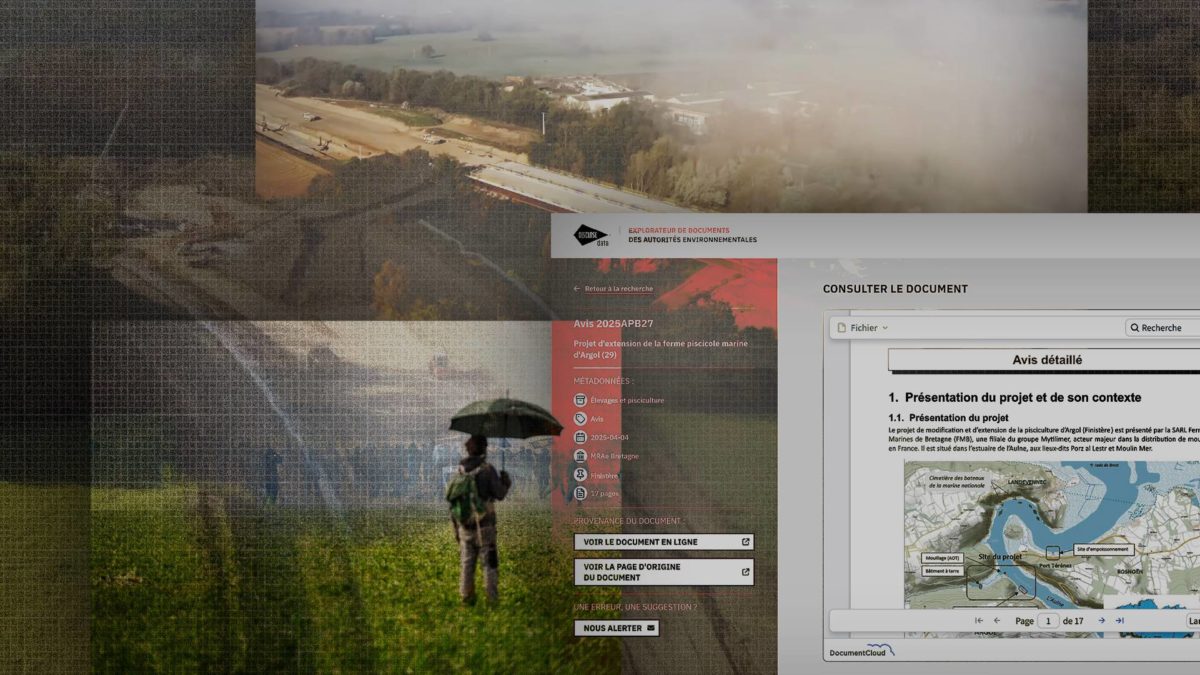 Disclose Data : un outil inédit pour lancer l'alerte sur l'environnement